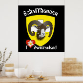 Schaffhausen - Schweiz - Suisse - Poster Svizzera (Keuken)