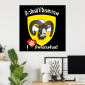 Schaffhausen - Schweiz - Suisse - Poster Svizzera (Thuiskantoor)