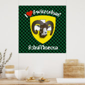 Schaffhausen - Schweiz - Suisse - Poster Svizzera (Keuken)