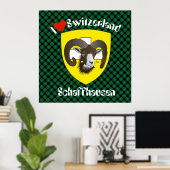 Schaffhausen - Schweiz - Suisse - Poster Svizzera (Thuiskantoor)