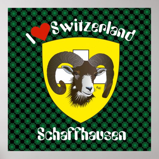Schaffhausen - Schweiz - Suisse - Poster Svizzera (Voorkant)