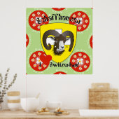 Schaffhausen - Schweiz - Suisse - Poster Svizzera (Keuken)