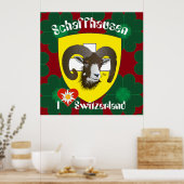 Schaffhausen - Schweiz - Suisse - Poster Svizzera (Keuken)