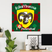 Schaffhausen - Schweiz - Suisse - Poster Svizzera (Thuiskantoor)