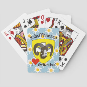 Schaffhausen - Schweiz - Suisse - Spielkarten Pokerkaarten