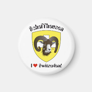 Schaffhausen Schweiz Suisse Svizwitserland Magnet