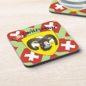 Schaffhausen - Schweiz - Suisse - Svizzera Bier Onderzetter (Linkerzijde)