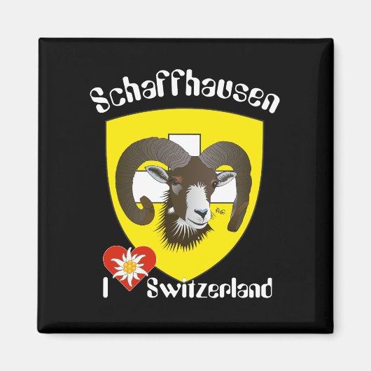 Schaffhausen - Schweiz - Suisse - Svizzera Magnet (Voorkant)