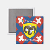Schaffhausen - Schweiz - Suisse - Svizzera Magnet (Voorkant / Achterkant)