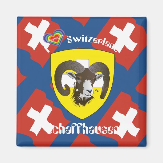 Schaffhausen - Schweiz - Suisse - Svizzera Magnet (Voorkant)