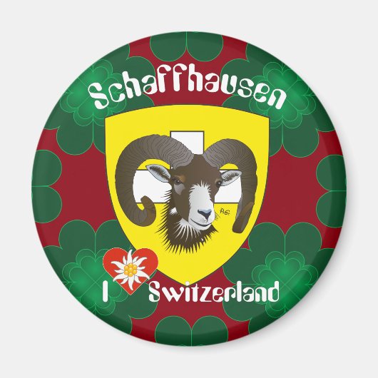 Schaffhausen - Schweiz - Suisse - Svizzera Magnet (Voorkant)