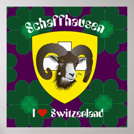 Schaffhausen - Schweiz - Suisse - Svizzera Poster (Voorkant)