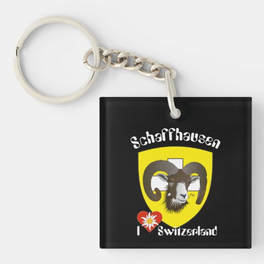 Schaffhausen - Schweiz - Suisse - Svizzera Sleutelhanger (Voorkant)