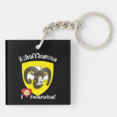 Schaffhausen - Schweiz - Suisse - Svizzera Sleutelhanger (Achterkant)