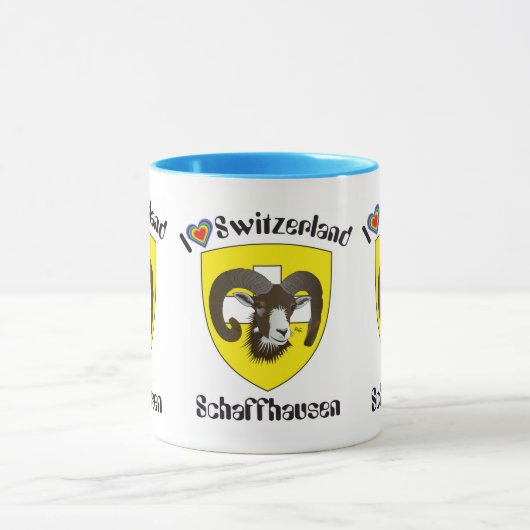 Schaffhausen Schweiz Suisse Svizzera Tasse Mok (Midden)