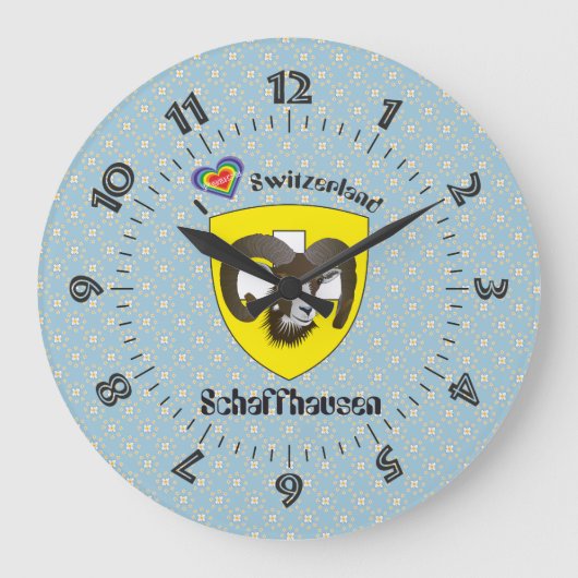 Schaffhausen - Schweiz - Suisse - Svizzera Uhr Grote Klok (Voorkant)