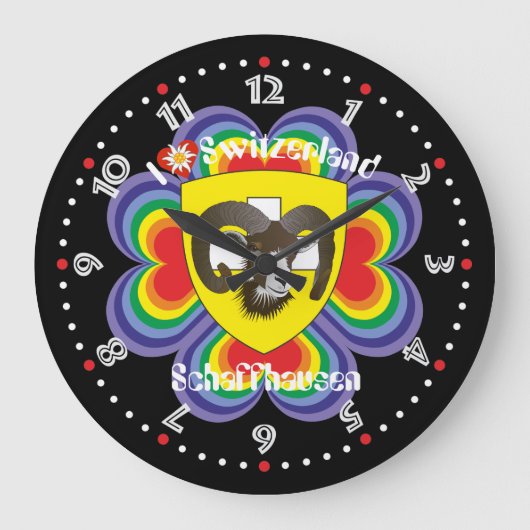 Schaffhausen - Schweiz - Suisse - Svizzera Uhr Grote Klok (Voorkant)