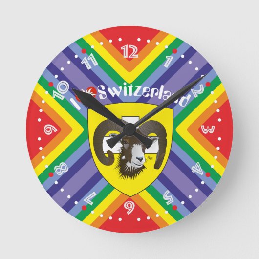 Schaffhausen - Schweiz - Suisse - Svizzera Uhr Ronde Klok (Voorkant)