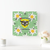 Schaffhausen - Schweiz - Suisse - Svizzera Uhr Vierkante Klok (Huis)