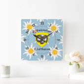 Schaffhausen - Schweiz - Suisse - Svizzera Uhr Vierkante Klok (Huis)