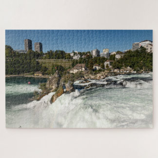 Schaffhausen Zwitserland  Rheinfäll watervallen Legpuzzel