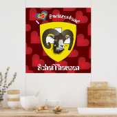 Schaffhausen - Zwitserland - Suisse - Svizzera Pos Poster (Keuken)