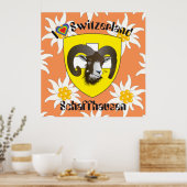 Schaffhausen - Zwitserland - Suisse - Svizzera Pos Poster (Keuken)