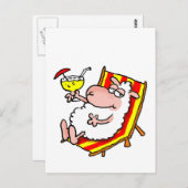 Schafskarte "Relax" Briefkaart (Voorkant / Achterkant)