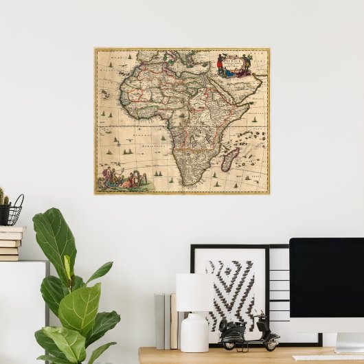 Schagen Africa Poster (Thuiskantoor)