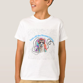 Schakel de drama lama uit t-shirt