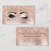 Schakel de optie Artist Lashes uit als E-CLOSED-sc Visitekaartje (Voorkant / Achterkant)