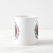Schakel het in en uit - Button Logo Koffiemok (Center)