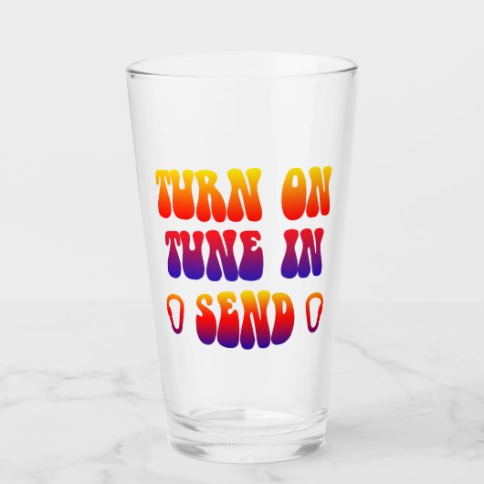 Schakel Tune In Send in Glas (Voorkant)