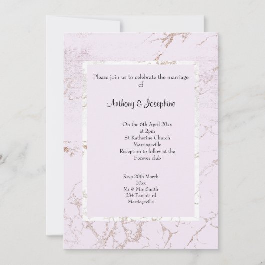 SCHAKELAAR MET EEN KNOPMATIGE KLASSIEKE WEDING KAART (Voorkant)