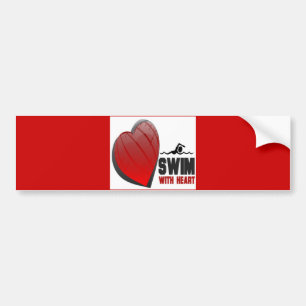 SCHAKELAAR MET HART BUMPERSTICKER