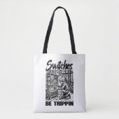 Schakelaars Be Trippin elektrotechnicus grappig Tote Bag (Voorkant)