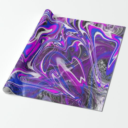 Schakelaars Borstels van Kleuren Verpakkend Docume Cadeaupapier (Uitgerold)