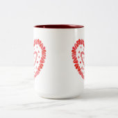 SCHAKELAARS Mok Tall Maroon Two-Tone (Center)