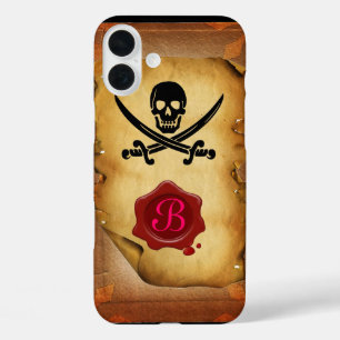 SCHAKELAARS VAN MONOGRAM, Zegelegment iPhone 16 Plus Hoesje