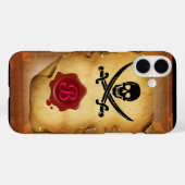 SCHAKELAARS VAN MONOGRAM, Zegelegment Case-Mate iPhone Case (Achterkant (horizontaal))