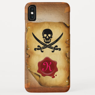 SCHAKELAARS VAN MONOGRAM, Zegelegment iPhone XS Max Hoesje
