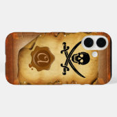 SCHAKELAARS VAN MONOGRAM, Zegelegment Case-Mate iPhone Case (Achterkant (horizontaal))