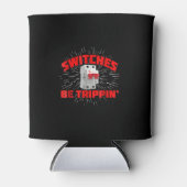 Schakelaars zijn driepuntsbruin Elektrische Gift Blikjeskoeler (Voorkant)