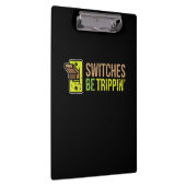 Schakelaars zijn driepuntsbruin Elektrische Gift Klembord (Rechts)