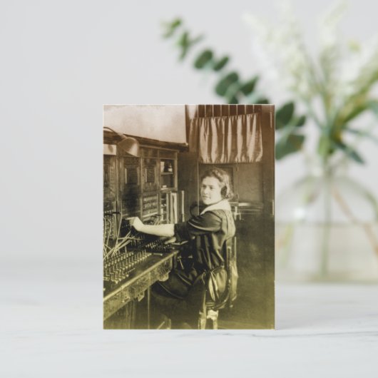  schakelbord briefkaart (Staand voorkant)