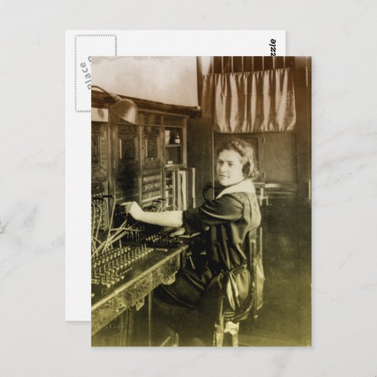  schakelbord briefkaart (Voorkant / Achterkant)