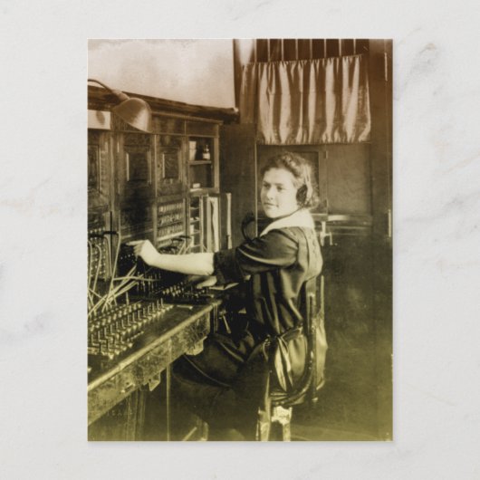  schakelbord briefkaart (Voorkant)