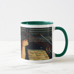  schakelbordoperator mok