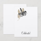 SCHAKELMONKEYS INVITE KAART (Voorkant / Achterkant)