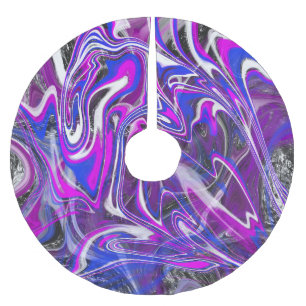 Schakelt penselen van kleuren boomrok kerstboom rok